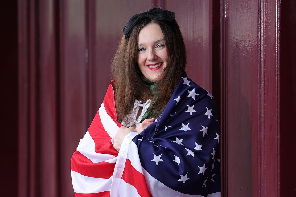 Sarah Louise Mulligan is a Trump supporter. Photo: Frank McGrath